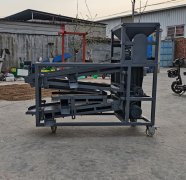 河南三門峽花椒清選篩、時產300Kg/h花椒振動篩、220V花椒篩分機